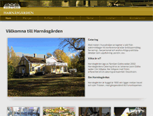 Tablet Screenshot of harnasgarden.se